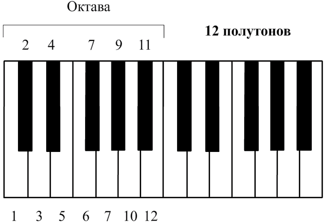 Почему нет полутона между фа и ми Почему нет полутона между фа и ми